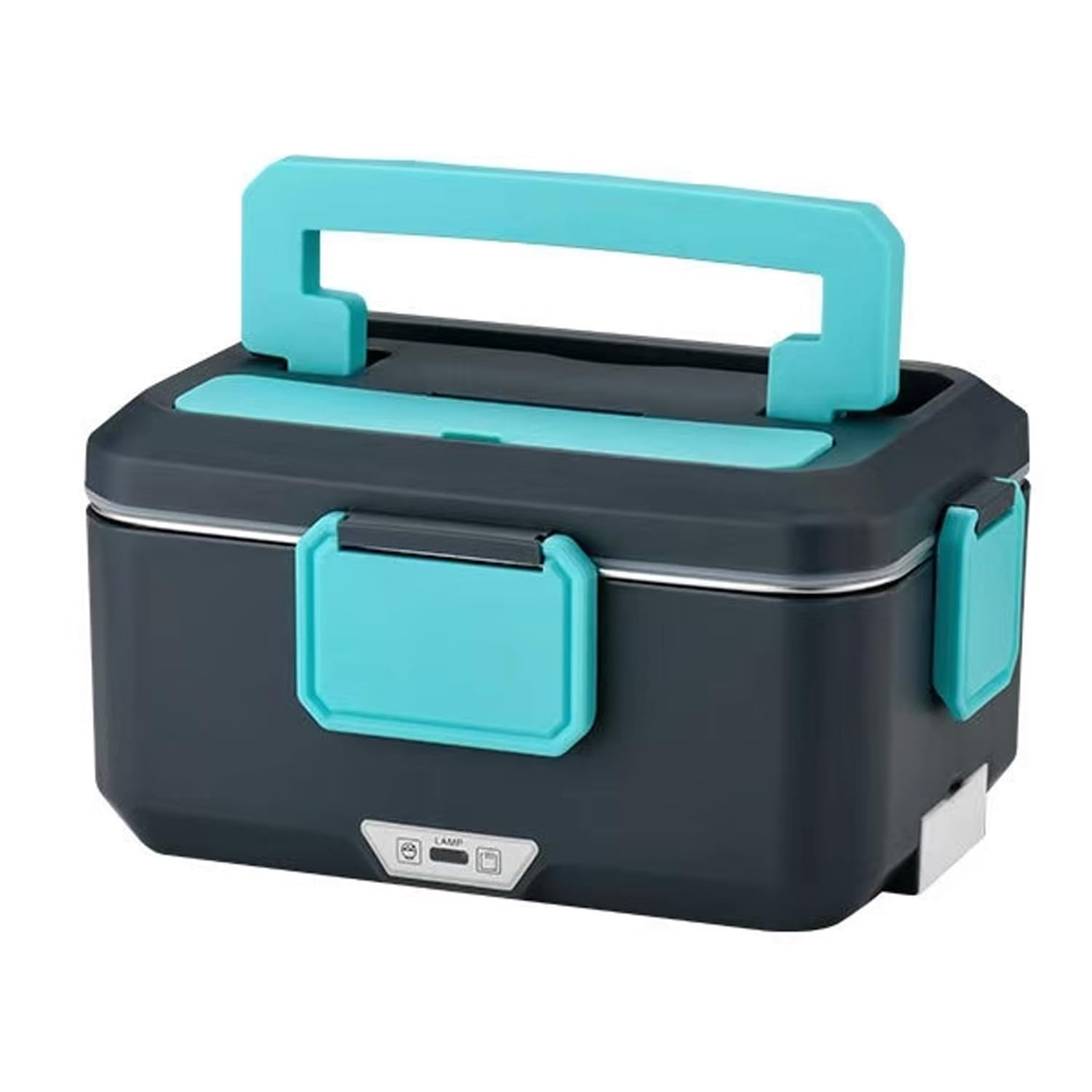 25L Large Capacity Aseech Electric Heated Lunch Box Removable Inner Pot Car Home Use 12V24V Vehicle Compatible Leak-Proof Stainless Steel 8090₽