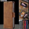 Luxury Leather Wallet Case For Samsung Z Fold 7 6 5 4 3 5G Card Holder Phone Bag Flip Book Cover for Galaxy Z Fold7 Funda Etui
