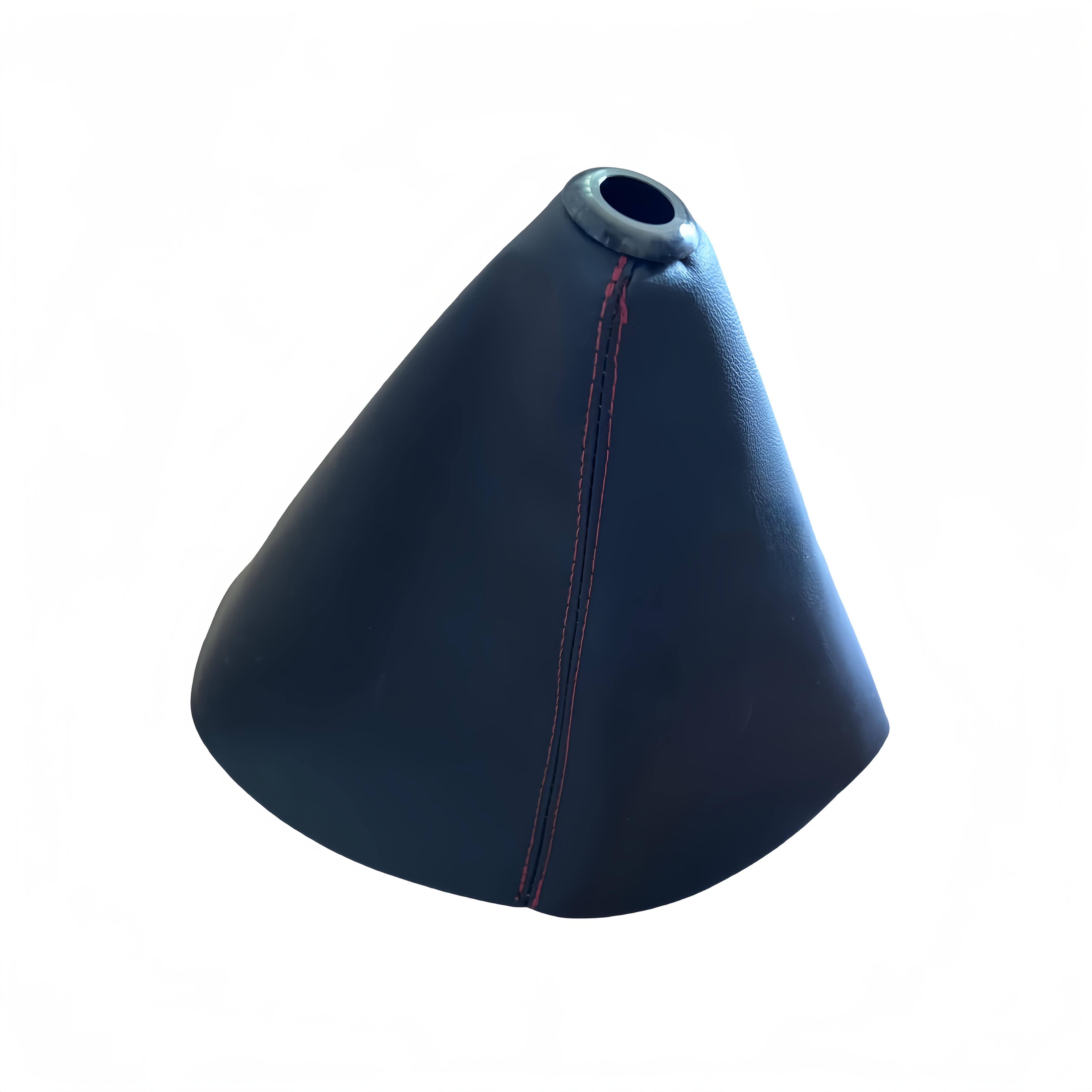 Car gear lever dust cover, manual gear shift cover, gear lever cover, dust cover modified with PU leather, wear-resistant чёрный