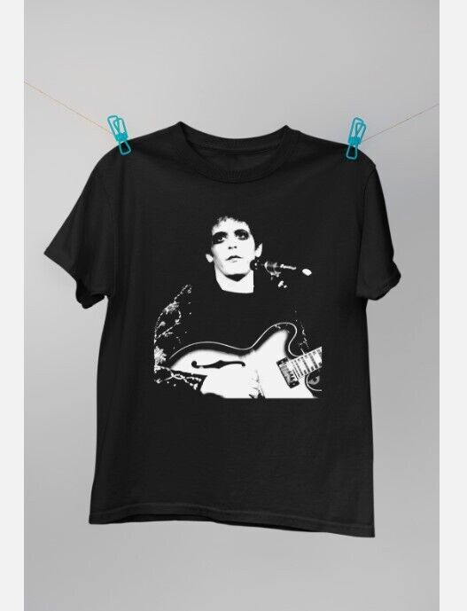 Lou Reed  Transformer Black Cotton Shirt for fan All size S5XL Unisex T-Shirt L