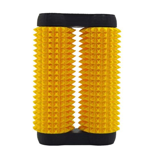 

3D Printed Spiky Roller Fidget Toy Anxiety Stress Relief Kids Teens Adults Handheld Bumpy Rolling Massage Stick Portable Double-Rows Roller Sensory