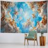 Vintage Sky Figure Tapestry European Church Ceiling Wall Hanging Living Room Background Poster Home Dormitory Studio Decoration