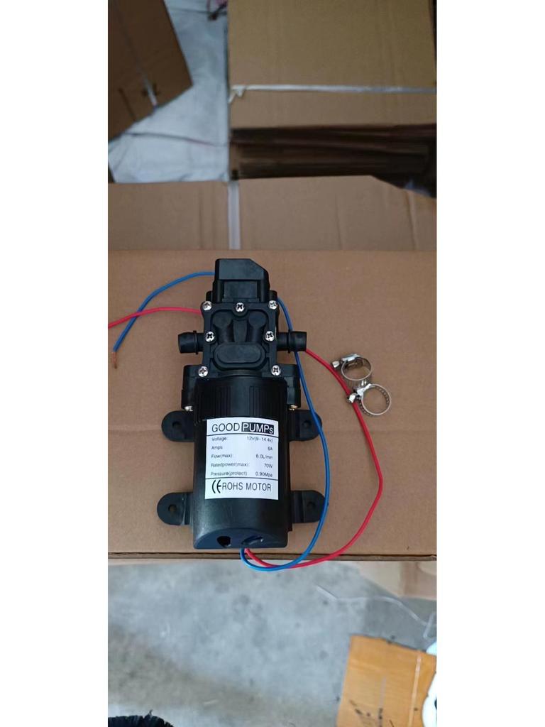 12V Mini Smart Electric Diaphragm Pump for High-Pressure Car Washer and Electric Sprayer