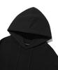 Oversized Logo Hoodie Black