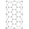 2025 Extra Wide High Brightness Honeycomb LED Garage & Car Wash Light