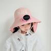 Children's Fan Hat Solar Charging Summer Sun Protection Sun Hat Girl Girl Shawl Hat Outdoor Sun Hat