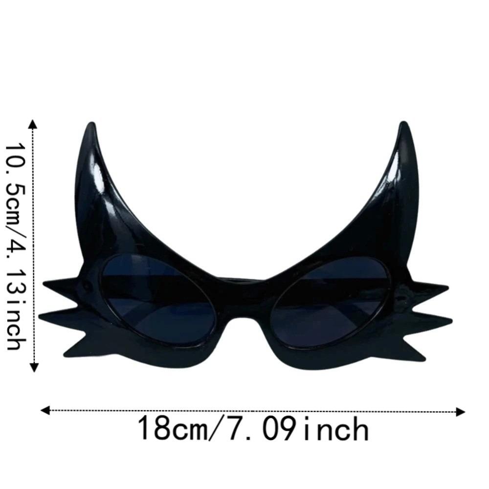 Skeleton Hand Halloween Party Sunglasses Plastic Frame Dark Lenses Funny Costume Eyeglasses Spider Web Durable Material