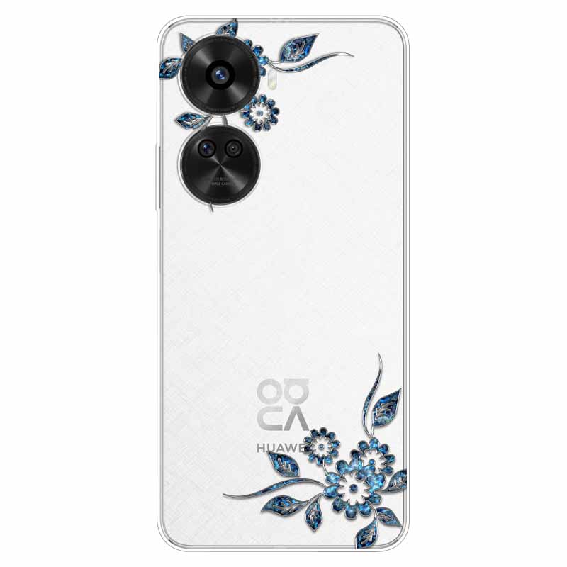 For Huawei Nova 12 SE Case Soft Girl Shockproof Phone Cover for Huawei Nova 12SE Case BNE-LX1 TPU Clear Transparent Silicone