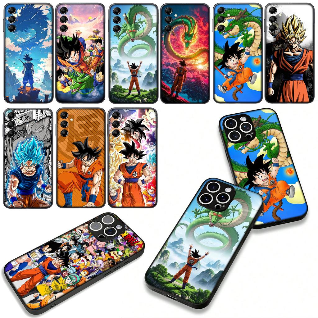 Comics Dragon Son Goku Ball Super Case for Samsung Galaxy A25 A37 A57 A12 A14 A31 A41 A50 A51 A70 A71 A72 A21S Note 20 9 8 10