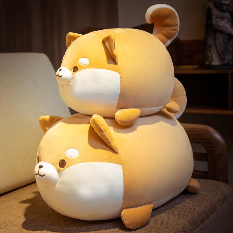 Cute Shiba Inu Plush Toy - Soft Stuffed Animal Pillow, Ideal Birthday Gift for Girls