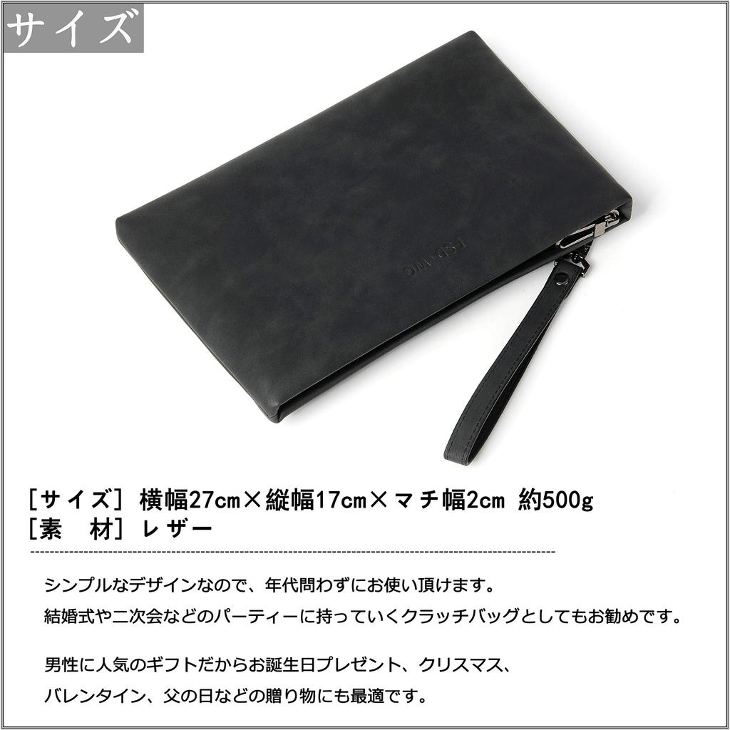 [FSD.WG] Saszetka Męska Skórzana Druga Torba Ręczna Mała Torba Męska z Odpinanym Paskiem Imprezowa Torba Męska Duży Rozmiar [Produkt Oryginalny]