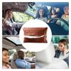 Car Tissue Holder Back Seat Car Back Seat Headrest Tissue Boxes Travel Napkin Dispenser PU Leather Box Portable For Storage In