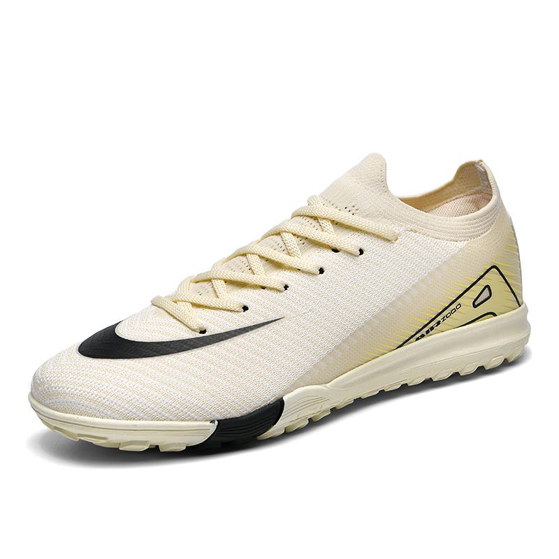 Hochwertige Herren-Fußballschuhe Gesellschaft Nicht-Rutschfeste Kunstrasen-Fußballschuhe für Damen TF/FG Trainings-Fußballplatz-Stiefel Chuteira Campo