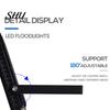 Floodlight LED IP66 Waterproof Super Bright Energy-saving Good Heat Dissipation Outdoor with Bracket Garden Safety Lighting Supplies
