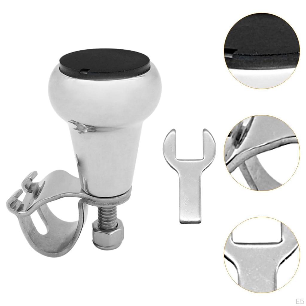 Maritim Båt Rattknott Arbeidsbesparende Aluminium Hjelpekulehåndtak