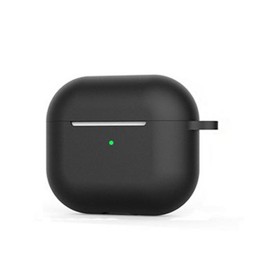 Solid Color Silicone Protective Case for AirPods 4 - 4th Gen Bluetooth Headset Cover