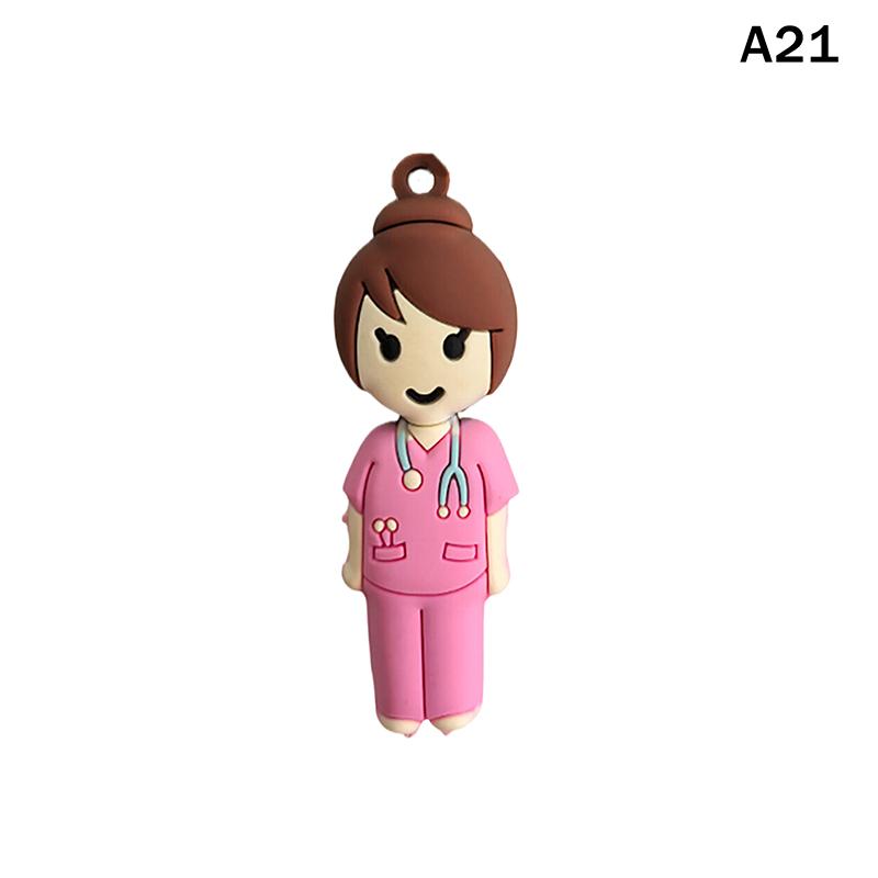 Niedliche Cartoon-Form Medizinische Ampullenflaschenöffner Krankenschwester Arzt Spezial Gummi Spritzenschneider Flaschenöffner Multifunktional