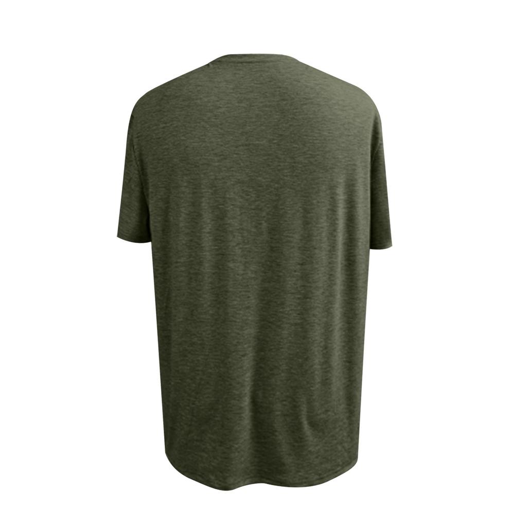 Herren Henley Kurzarm T-Shirt Klassische Passform Leichter Pullover Baumwolle Weiches Strickoberteil für den Alltag