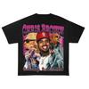 Hip Pop Chris Brown Breezy Bowl XX Concert Tour Cotton TShirt Vintage Short Sleeve Round Neck Print Casual Style for Women Men