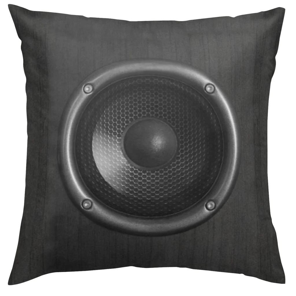 Home Decor Pop Band Cushion Cover Black Guitar Music Pillowcase Retro Speaker Piano Rock White