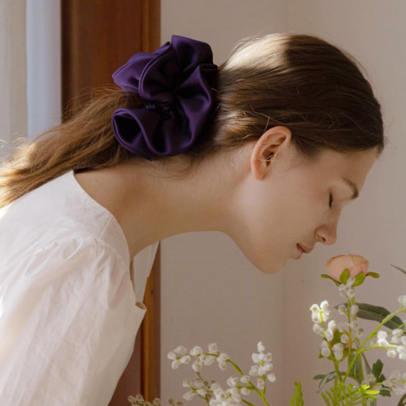 Jean Paul Clarisse Satin Frill Scrunchie JP-22-167S