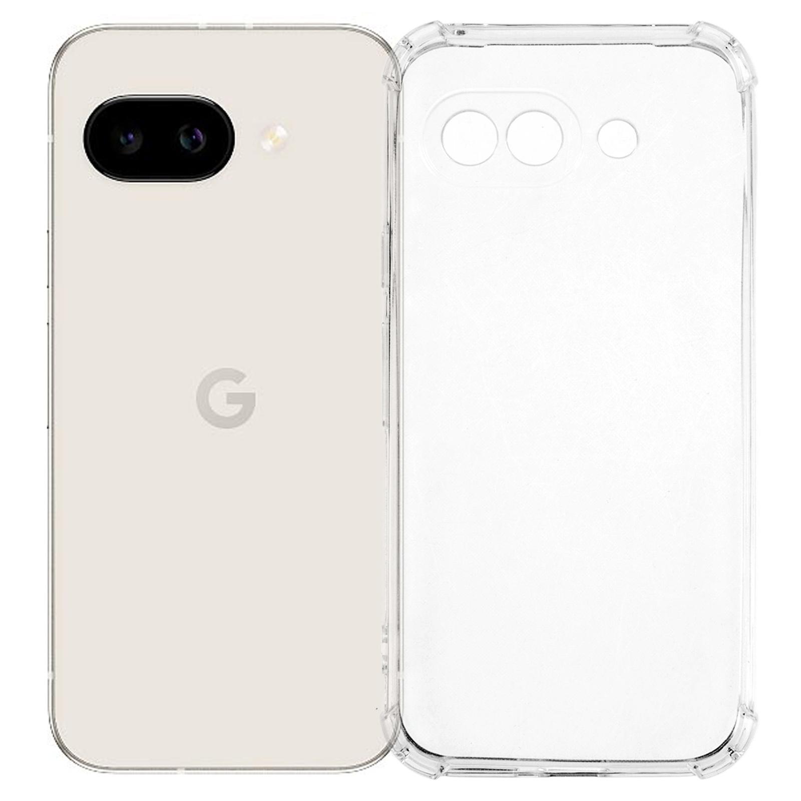 

Для чохла для телефону Google Pixel 9a Посилений чотирикутник Захист від падінь Прозора TPU кришка Type A