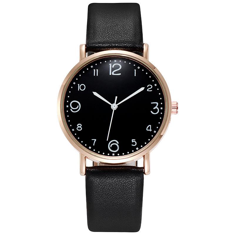 Minimalist Digital Watch For Women With Quartz Movement And Pu Strap Perfect For Casual Wear