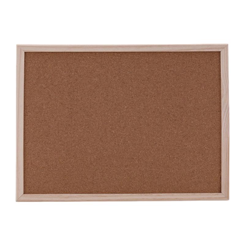 Cork Board Wood Framed Corkboard Decorative Hanging Pin Board for School Office Bulletin Board and Decorative Display