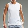Men's Running Tank Top Fitness Wear Shirts Tops Man Sports First Layer Undershirt Ice Vest Sweatshirt Gym Tees Singlet Marathon