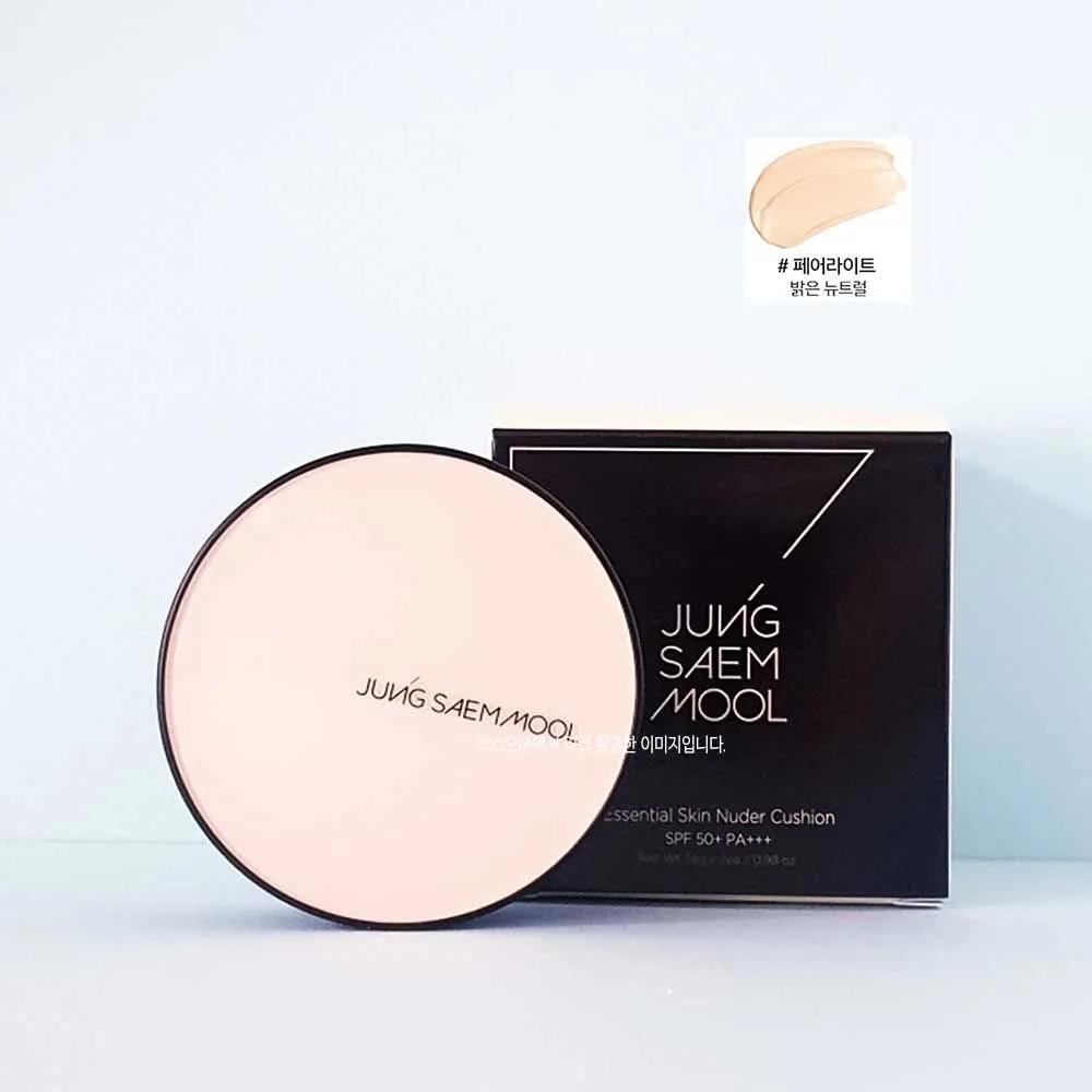 

JUNG SAEM MOOL Essential Skin Nuder Cushion 14g (Main Product + Refill) Clear Luminous Coverage No. 19 Light