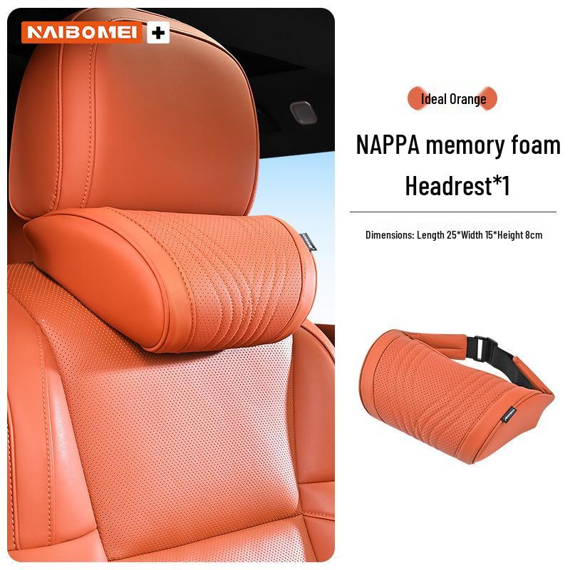 Zeekr 001/X/009 Car Headrest & Neck Pillow with Lumbar Support for Front and Rear Seats