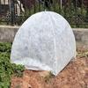 2pcs Plant Cover Anti-freeze Cover Non-woven Plant Frost Protection Tent Plant Winter Cold Cover Greenhouse Breathable Guard