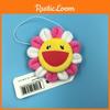 Murakami Flower Takashi Kiki Kaikai Brooch Rainbow Pin Badge Strap Plush Pendant