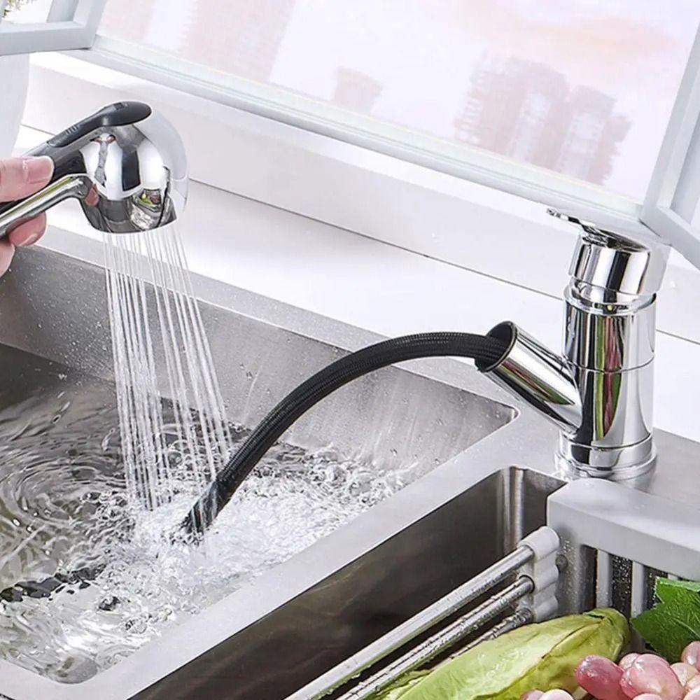 Silicone Joint Handheld Spray Head G1/2 " Sprinkler Head Durable Kitchen Pull-out Faucet Shower