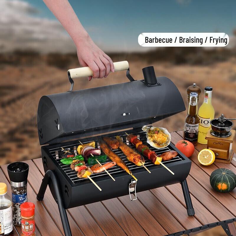 Oeny Foldable Chimney Charcoal BBQ Grill