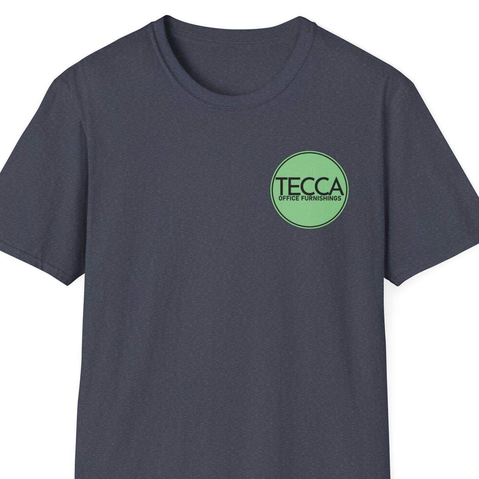 The Chair Company - Tim Robinson - Tecca Office Furnishings - Left Chest Design Unisex Softstyle T-Shirt L