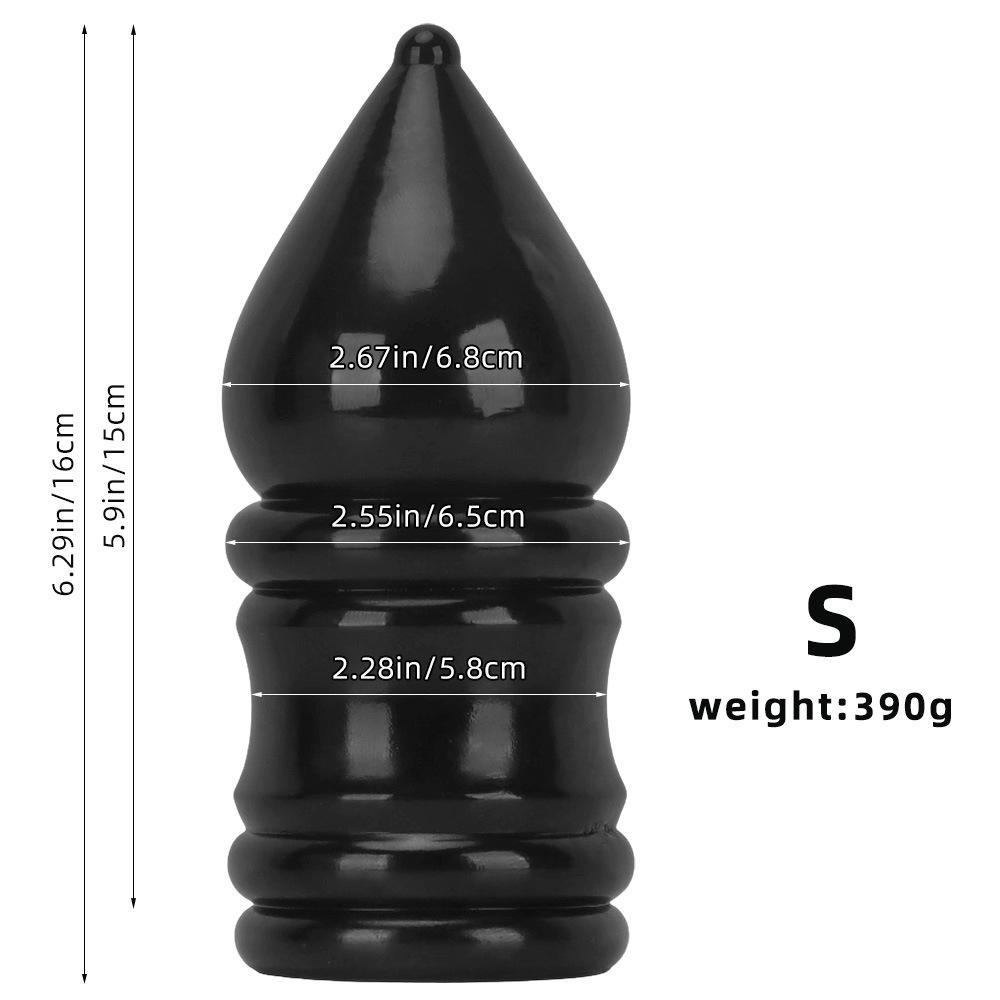 PVC Big Dick Dildo Butt Plug Wearable Strap on Masturbator BDSM Adult Sex Toy Fisting