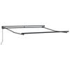 Retractable Awning Frame Yellow and White 300 x 250 cm