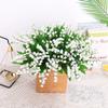 Lily of The Valley Plastic Flowers Wedding Bouquet Garden Artificial Bellflower Home Vase Table Party DIY Room Decor Arrangement
