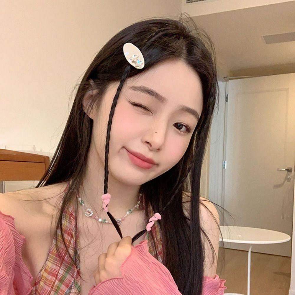 

Овальная конфета Цвет Волна Y2K Звезда Шпилька Женские Аксессуары для волос Девушка Заколка для волос Головные уборы в корейском стиле