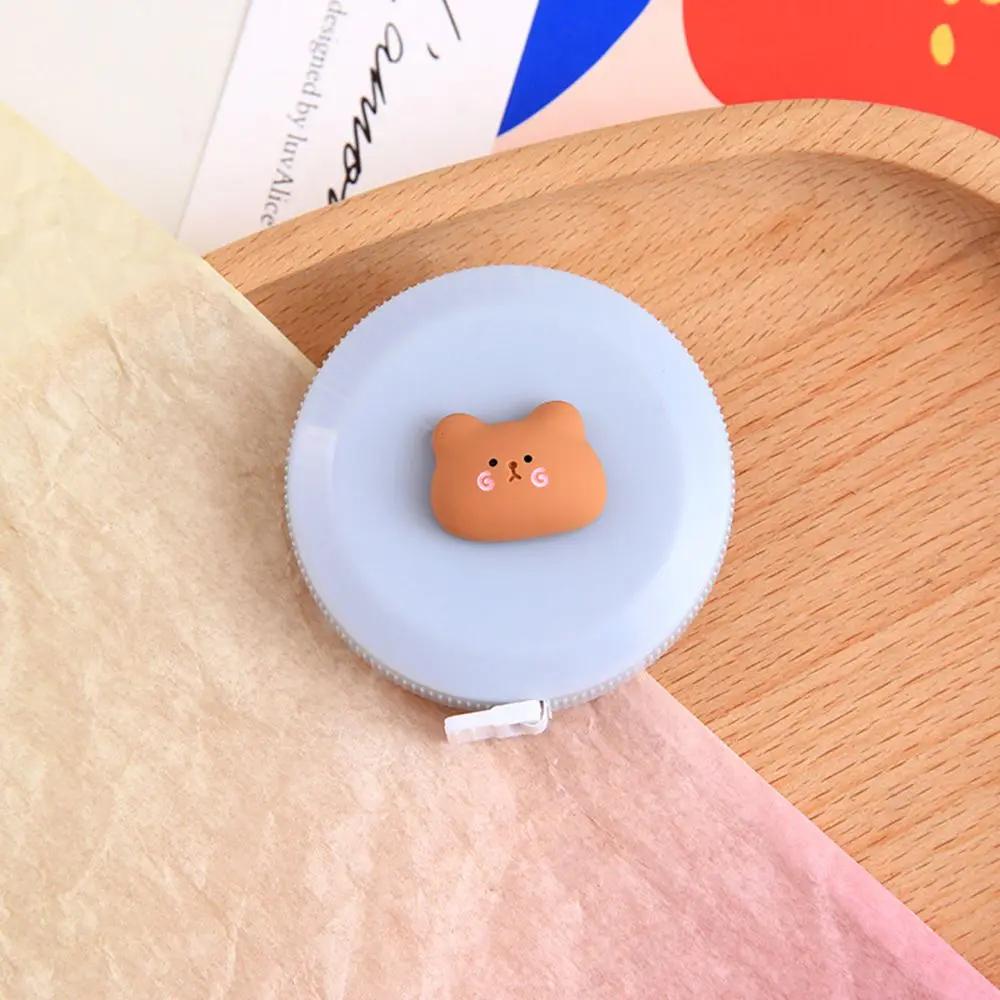 1.5m Portable Retractable Ruler Mini Tape Measure Sewing Leather Ruler Children Height Ruler Centimeter Inch Roll Tape