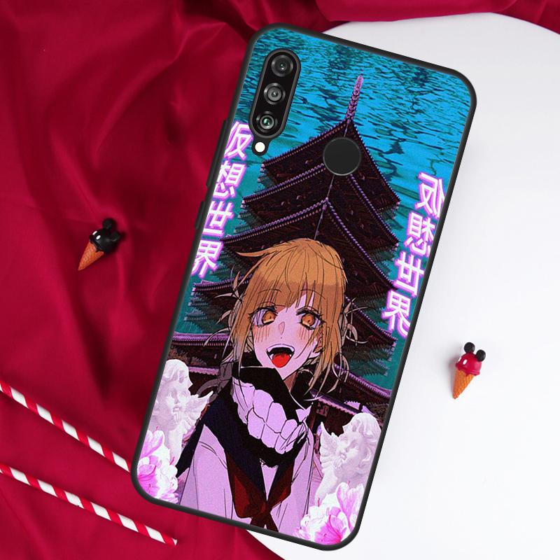 Vaporwave Aesthetic Trippy For Huawei Nova 5T 9 10 SE 7i 8i 11i 12i Y73 Y90 Y70 Y72 Y61 Y91 Y60 P20 P40 P30 Lite Case