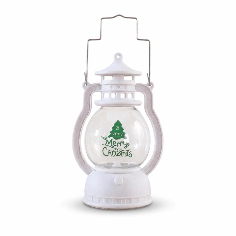 Durable Christmas Wind Lamp Santa Claus Desktop Christmas Lamp Christmas Lantern Window Display