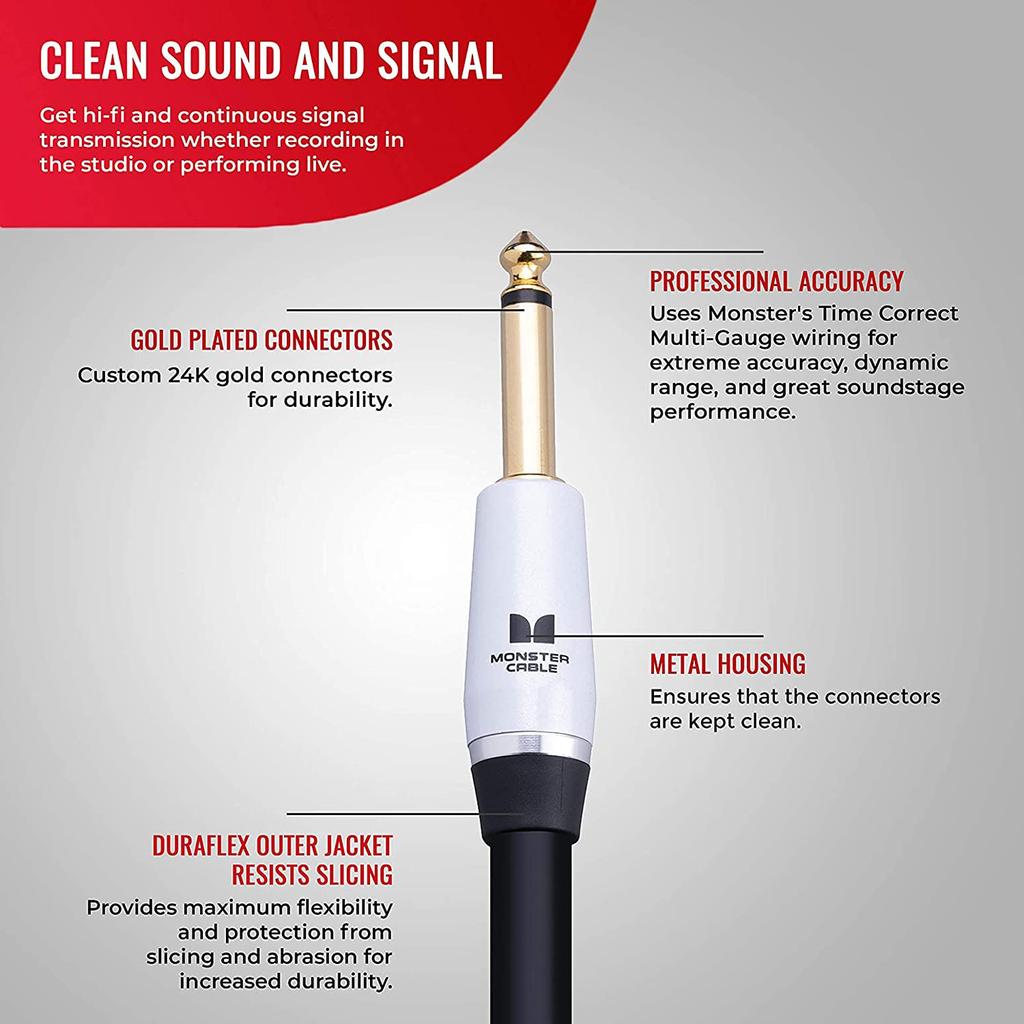 MONSTER CABLE Cablu difuzor STUDIO PRO 2000 3feet (aproximativ. 1m) SP2000-S-3 600576 []