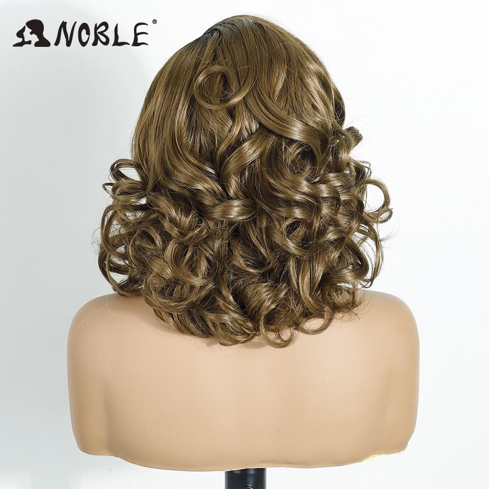 Noble Cosplay Wig Synthetic Lace Front Wig Wavy Lace Wig Ombre Lace Front Wig Blonde Wigs For Women Lace Wig Synthetic Lace Wig