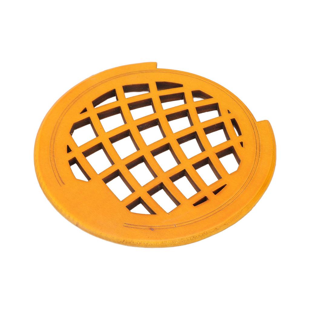 Guitar Sound Hole Cover Hollow Design Wooden Soundhole Protector Cover for 41in Acoustic Guitars Light Wood Color