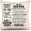 To My Bonus Daughter Gift Ideas Throw Pillow Covers for Bonus Daughter from Bonus Mom Bonus Dad Birthday Graduation Thanksgiving