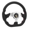 12.5 Inch Golf Cart Steering Wheel Universal 6 Holes Steering Wheel Replacement for E‑Z‑GO TXT & RXV