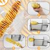 Macchina professionale per patate a spirale su bastoncino