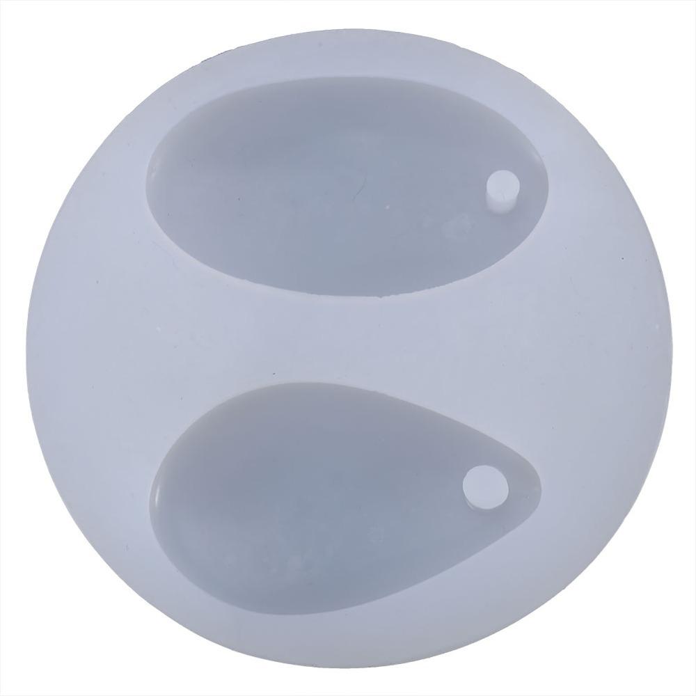 Round Silicone Jewelry Mould Oval Time Gem Mold Resin Pendant Mold  Pendant Craft